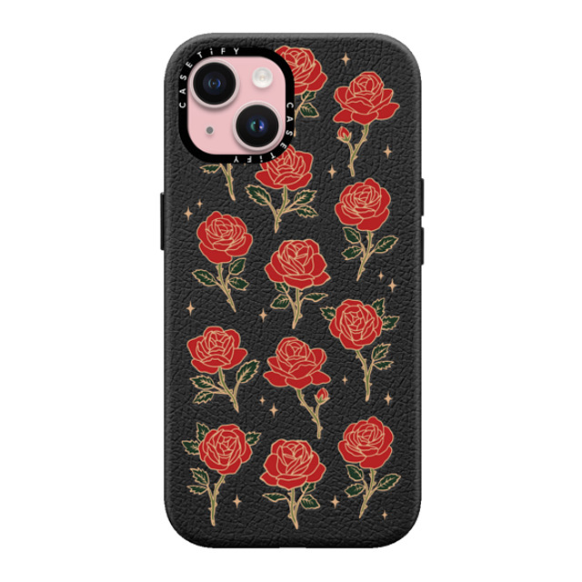 CASETiFY iPhone 15 ケース ジェットブラック ペブルケース MagSafe対応 Roses and Thorns casetify_artist Back to School CASETiFY iPhone 15 ケース ジェットブラック ペブルケース MagSafe対応 Roses and Thorns casetify_artist Back to School