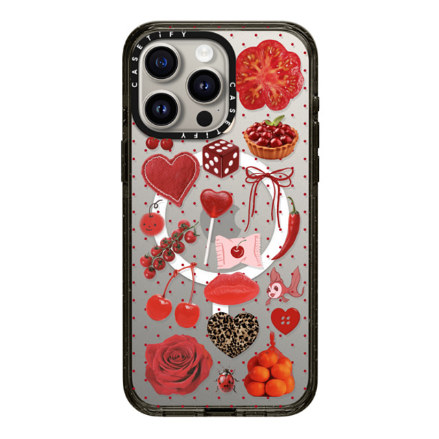CASETiFY iPhone 15 Pro Max Case Black インパクトケース MagSafe対応 Cherry-Picked Luck casetify_artist Father's Day CASETiFY iPhone 15 Pro Max Case Black インパクトケース MagSafe対応 Cherry-Picked Luck casetify_artist Father's Day