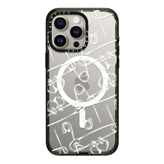 CASETiFY iPhone 15 Pro Max Case Black Impact Case MagSafe Compatible Minimalism,Monochrome Monochrome,Minimalism Safety Hearts Back to School CASETiFY iPhone 15 Pro Max Case Black Impact Case MagSafe Compatible Minimalism,Monochrome Monochrome,Minimalism Safety Hearts Back to School