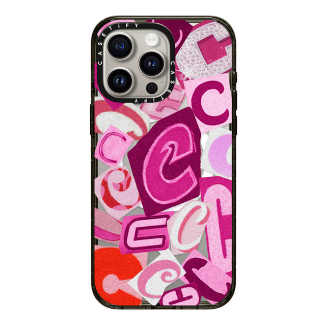 CASETiFY iPhone 15 Pro Max Case Black インパクトケース MagSafe対応 Pop Art ポップアート C Collage Father's Day CASETiFY iPhone 15 Pro Max Case Black インパクトケース MagSafe対応 Pop Art ポップアート C Collage Father's Day