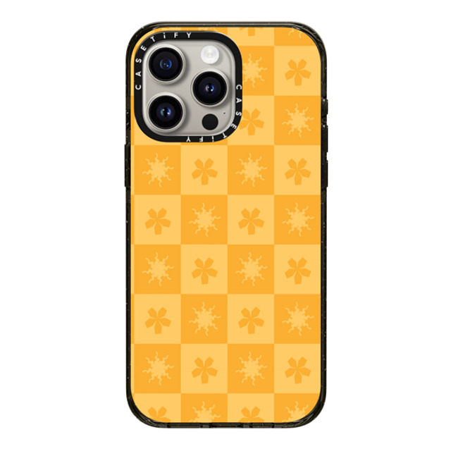 CASETiFY iPhone 15 Pro Max Case Black Impact Case MagSafe Compatible Sun or Flower casetify_artist CASETiFY iPhone 15 Pro Max Case Black Impact Case MagSafe Compatible Sun or Flower casetify_artist