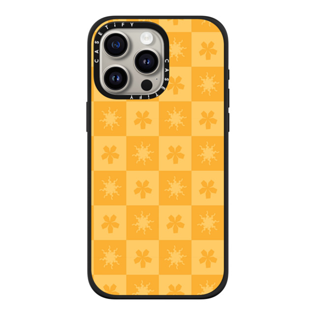 CASETiFY iPhone 15 Pro Max Case Matte Black Impact Case MagSafe Compatible Sun or Flower casetify_artist CASETiFY iPhone 15 Pro Max Case Matte Black Impact Case MagSafe Compatible Sun or Flower casetify_artist