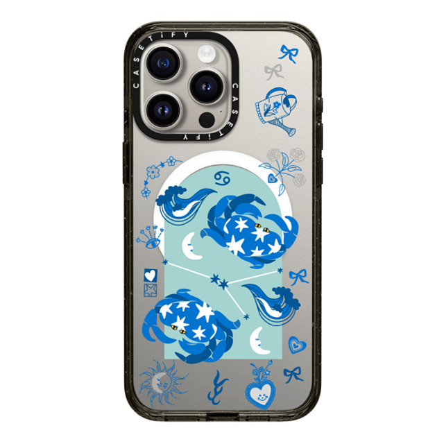CASETiFY iPhone 15 Pro Max Case Black インパクトケース MagSafe対応 Cancer casetify_artist Father's Day CASETiFY iPhone 15 Pro Max Case Black インパクトケース MagSafe対応 Cancer casetify_artist Father's Day