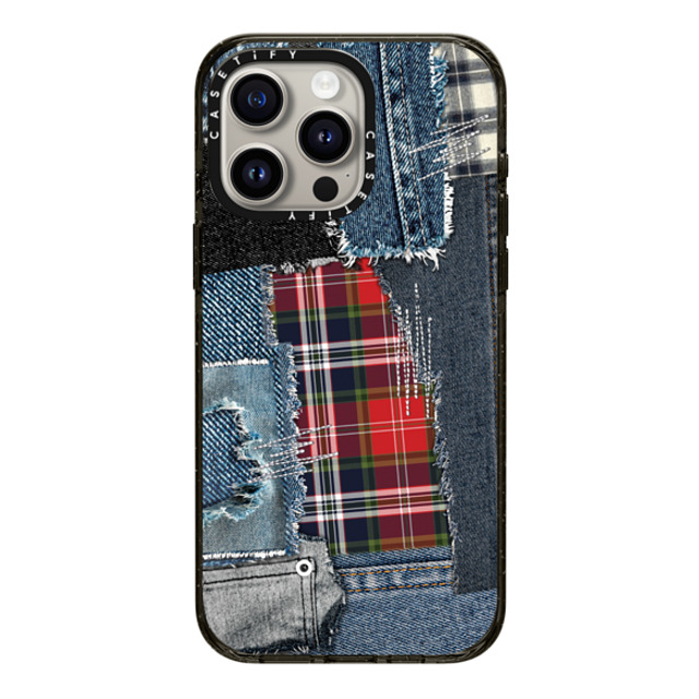 CASETiFY iPhone 15 Pro Max ケース ブラック インパクトケース MagSafe対応 Plaid Disorder Case casetify_artist Father's Day CASETiFY iPhone 15 Pro Max ケース ブラック インパクトケース MagSafe対応 Plaid Disorder Case casetify_artist Father's Day