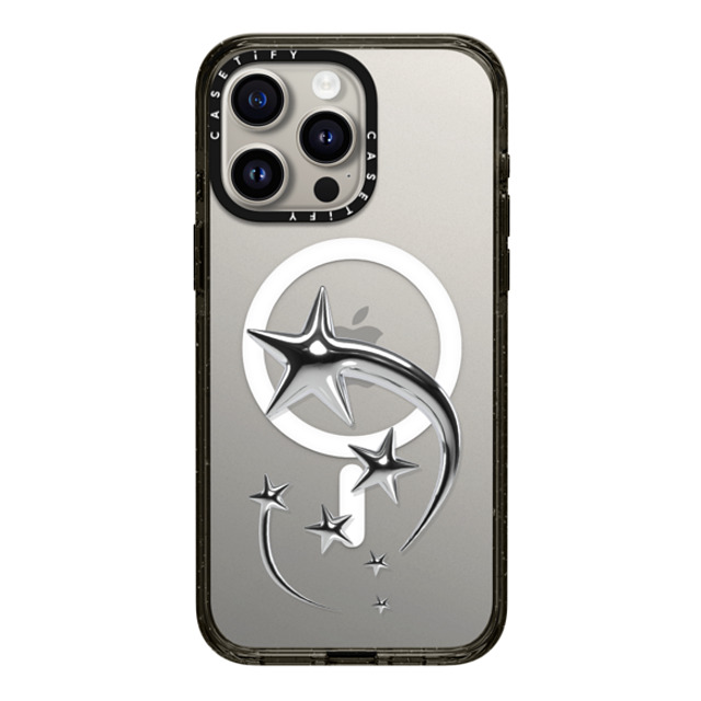 CASETiFY iPhone 15 Pro Max Case Black Impact Case MagSafe Compatible Metallic Star casetify_artist Back to School CASETiFY iPhone 15 Pro Max Case Black Impact Case MagSafe Compatible Metallic Star casetify_artist Back to School