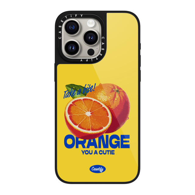 CASETiFY iPhone 15 Pro Max Case ブラック グレーズケース MagSafe対応 Fruit,Food Food,Fruit Orange You A Cutie New iPhone CASETiFY iPhone 15 Pro Max Case ブラック グレーズケース MagSafe対応 Fruit,Food Food,Fruit Orange You A Cutie New iPhone