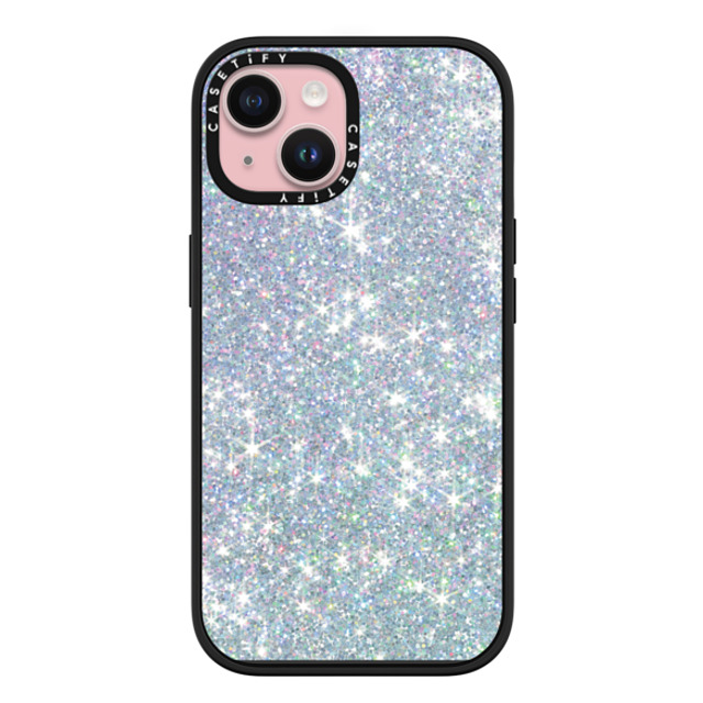 CASETiFY iPhone 15 ケース マットブラック インパクトケース MagSafe対応 GLITTER DREAM casetify_artist