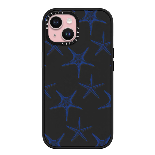 CASETiFY iPhone 15 Case Matte Black Impact Case MagSafe Compatible Star gazing casetify_artist CASETiFY iPhone 15 Case Matte Black Impact Case MagSafe Compatible Star gazing casetify_artist