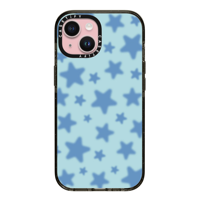 CASETiFY iPhone 15 ケース ブラック インパクトケース Star,Y2K,Pattern STAR BABY