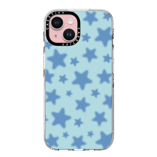 CASETiFY iPhone 15 ケース クリア クリア ケース MagSafe対応 Star,Y2K,Pattern STAR BABY