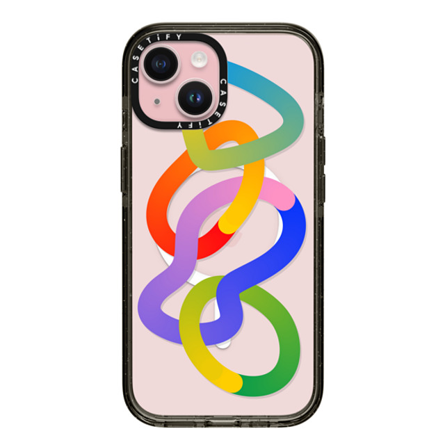 CASETiFY iPhone 15 Case Black インパクトケース MagSafe対応 Rainbow,Abstract Rainbow,Abstract,Digital Art Hula hoops Father's Day CASETiFY iPhone 15 Case Black インパクトケース MagSafe対応 Rainbow,Abstract Rainbow,Abstract,Digital Art Hula hoops Father's Day