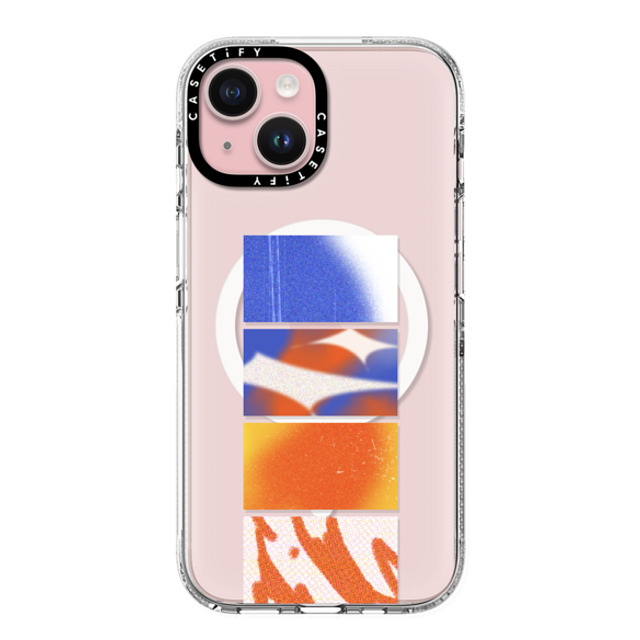 CASETiFY iPhone 15 ケース クリア クリア ケース MagSafe対応 Polaroid,Abstract Polaroid,Abstract Lost Film Strip Mother's Day CASETiFY iPhone 15 ケース クリア クリア ケース MagSafe対応 Polaroid,Abstract Polaroid,Abstract Lost Film Strip Mother's Day