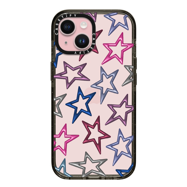 CASETiFY iPhone 15 ケース ブラック インパクトケース All Star casetify_artist