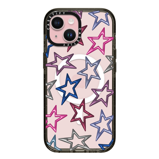 CASETiFY iPhone 15 ケース ブラック インパクトケース MagSafe対応 All Star casetify_artist