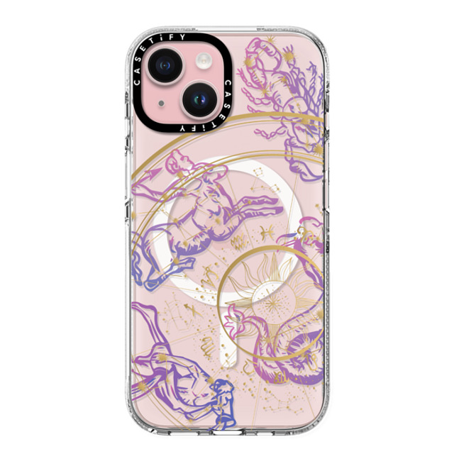 CASETiFY iPhone 15 Case Clear Clear Case MagSafe Compatible Mysterious Zodiac casetify_artist Father's Day CASETiFY iPhone 15 Case Clear Clear Case MagSafe Compatible Mysterious Zodiac casetify_artist Father's Day