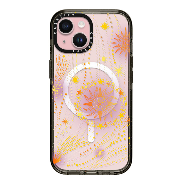 CASETiFY iPhone 15 ケース ブラック インパクトケース MagSafe対応 Starry Sky casetify_artist