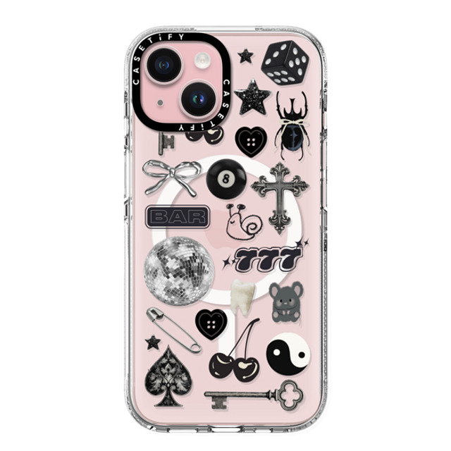 CASETiFY iPhone 15 Case Clear Clear Case MagSafe Compatible Lucky Streak casetify_artist Mother's Day CASETiFY iPhone 15 Case Clear Clear Case MagSafe Compatible Lucky Streak casetify_artist Mother's Day
