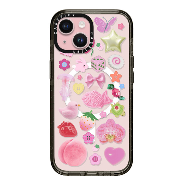 CASETiFY iPhone 15 Case Black Impact Case MagSafe Compatible Sweet Charmed Dreams casetify_artist Mother's Day CASETiFY iPhone 15 Case Black Impact Case MagSafe Compatible Sweet Charmed Dreams casetify_artist Mother's Day