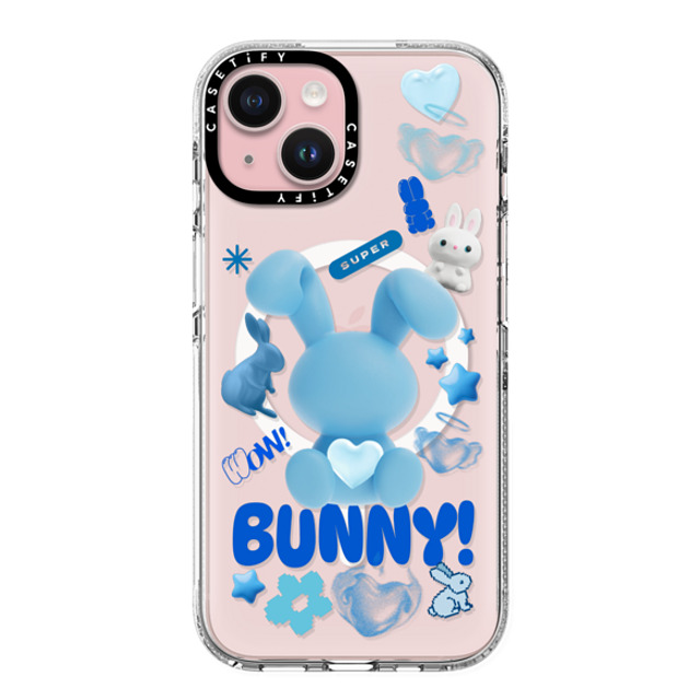 CASETiFY iPhone 15 Case クリア クリア ケース MagSafe対応 Bunny Records casetify_artist Father's Day CASETiFY iPhone 15 Case クリア クリア ケース MagSafe対応 Bunny Records casetify_artist Father's Day