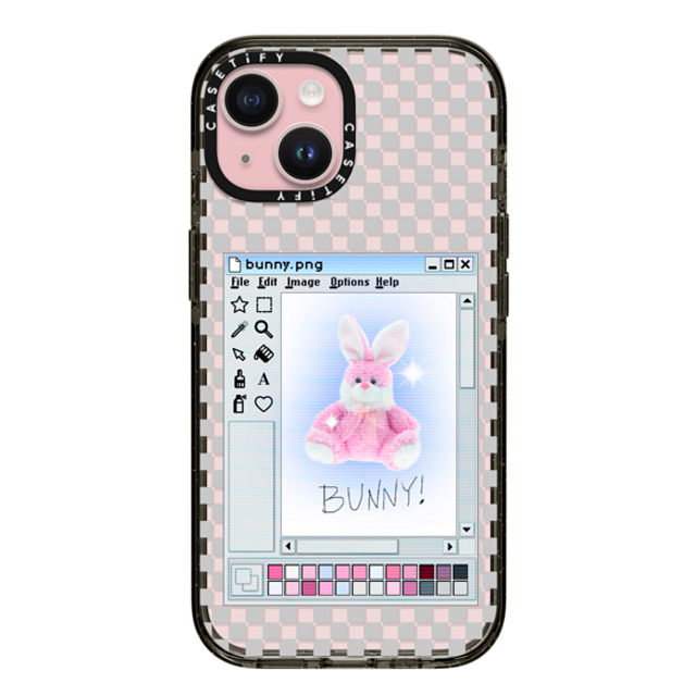 CASETiFY iPhone 15 Case Black Impact Case Bunny. png casetify_artist Mother's Day CASETiFY iPhone 15 Case Black Impact Case Bunny. png casetify_artist Mother's Day