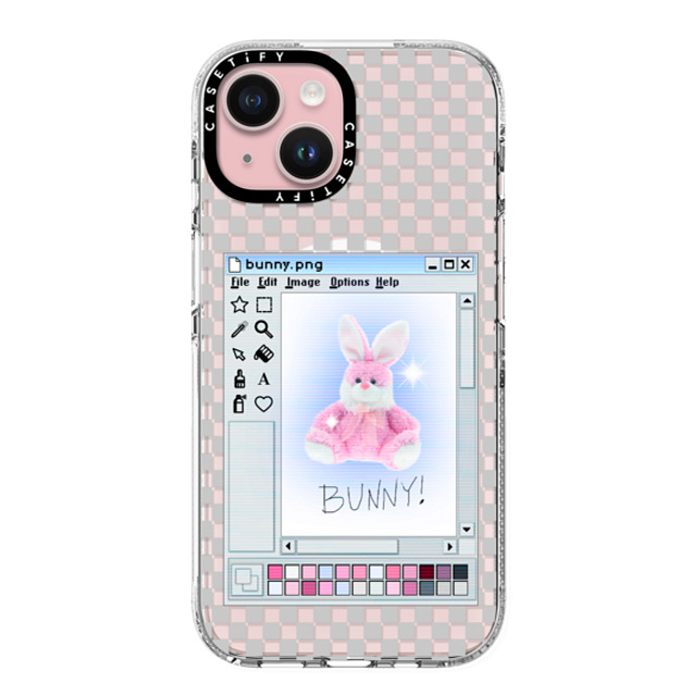 CASETiFY iPhone 15 Case Clear Clear Case MagSafe Compatible Bunny. png casetify_artist Mother's Day CASETiFY iPhone 15 Case Clear Clear Case MagSafe Compatible Bunny. png casetify_artist Mother's Day