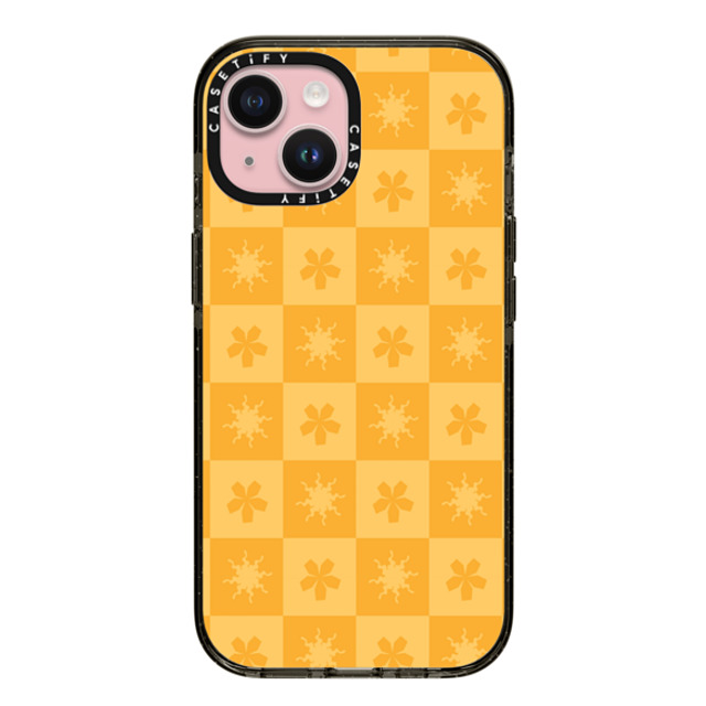 CASETiFY iPhone 15 Case Black Impact Case Sun or Flower casetify_artist CASETiFY iPhone 15 Case Black Impact Case Sun or Flower casetify_artist