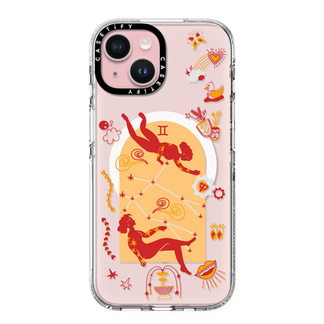 CASETiFY iPhone 15 ケース クリア クリア ケース MagSafe対応 Gemini casetify_artist Father's Day CASETiFY iPhone 15 ケース クリア クリア ケース MagSafe対応 Gemini casetify_artist Father's Day