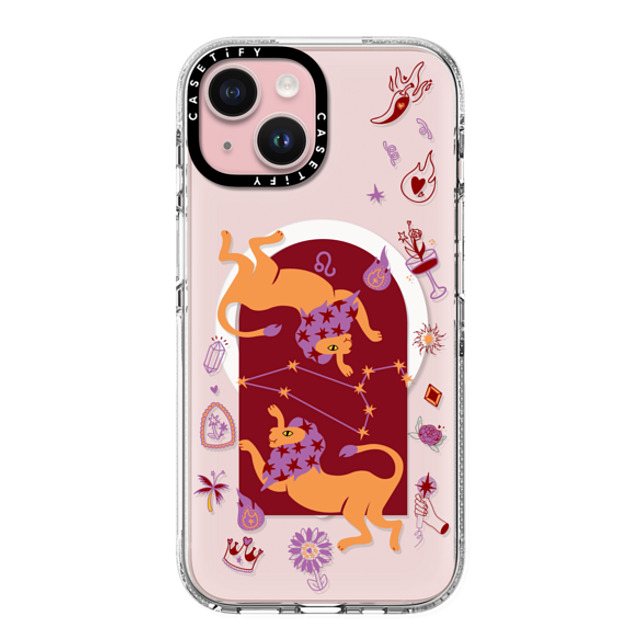 CASETiFY iPhone 15 ケース クリア クリア ケース MagSafe対応 Leo casetify_artist Father's Day CASETiFY iPhone 15 ケース クリア クリア ケース MagSafe対応 Leo casetify_artist Father's Day