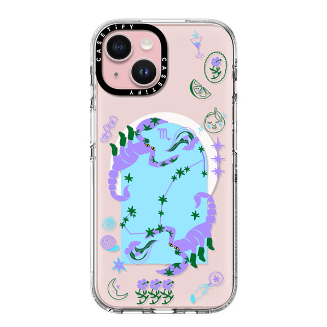 CASETiFY iPhone 15 ケース クリア クリア ケース MagSafe対応 Scorpio casetify_artist Father's Day CASETiFY iPhone 15 ケース クリア クリア ケース MagSafe対応 Scorpio casetify_artist Father's Day