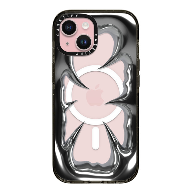 CASETiFY iPhone 15 Case Black Impact Case MagSafe Compatible Metal Crush Frame casetify_artist Back to School CASETiFY iPhone 15 Case Black Impact Case MagSafe Compatible Metal Crush Frame casetify_artist Back to School