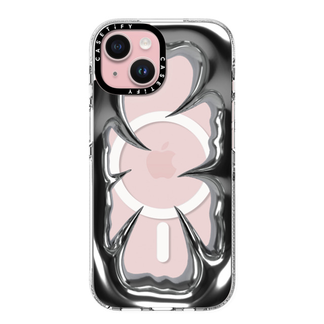 CASETiFY iPhone 15 ケース クリア クリア ケース MagSafe対応 Metal Crush Frame casetify_artist Back to School CASETiFY iPhone 15 ケース クリア クリア ケース MagSafe対応 Metal Crush Frame casetify_artist Back to School