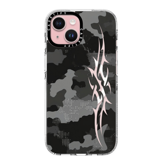 CASETiFY iPhone 15 ケース クリア クリア ケース MagSafe対応 Camo Crush casetify_artist Back to School CASETiFY iPhone 15 ケース クリア クリア ケース MagSafe対応 Camo Crush casetify_artist Back to School