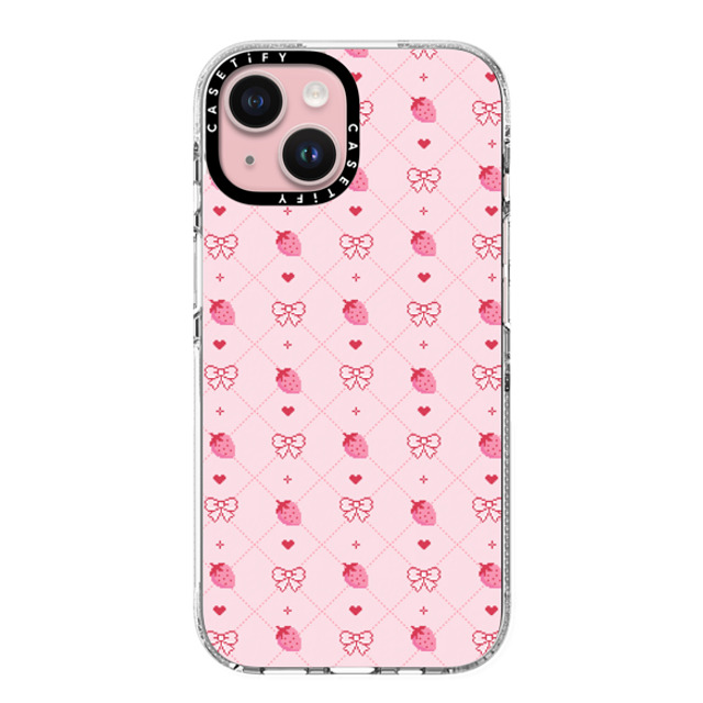 CASETiFY iPhone 15 ケース クリア クリア ケース MagSafe対応 Lo-fi Strawberry Dreamin casetify_artist Back to School CASETiFY iPhone 15 ケース クリア クリア ケース MagSafe対応 Lo-fi Strawberry Dreamin casetify_artist Back to School