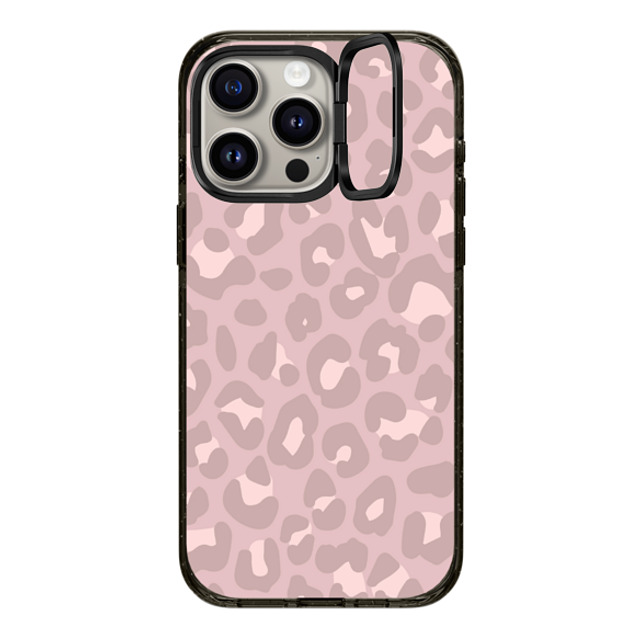 CASETiFY iPhone 15 Pro Max Case Black インパクトリングスタンドケース MagSafe対応 Leopard レオパード Dusty Pink Leopard - Pale Petal CASETiFY iPhone 15 Pro Max Case Black インパクトリングスタンドケース MagSafe対応 Leopard レオパード Dusty Pink Leopard - Pale Petal