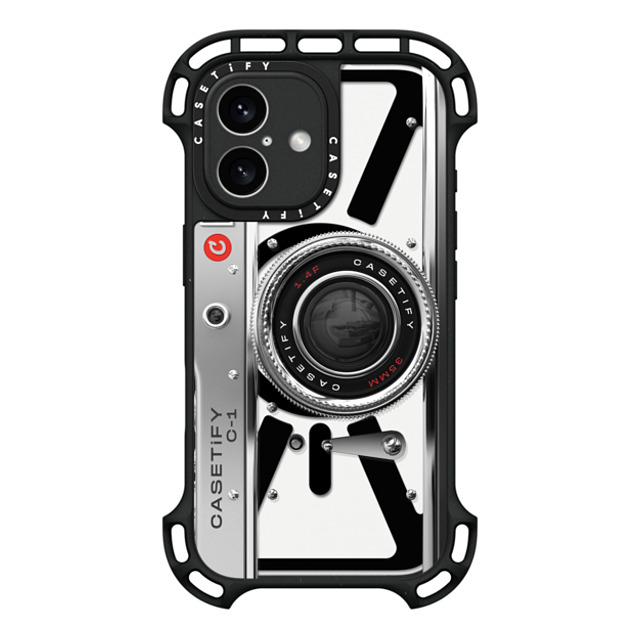 CASETiFY iPhone 16 Case Black ウルトラ バウンスケース MagSafe対応 カメラ Camera Case - Classic CASETiFY iPhone 16 Case Black ウルトラ バウンスケース MagSafe対応 カメラ Camera Case - Classic