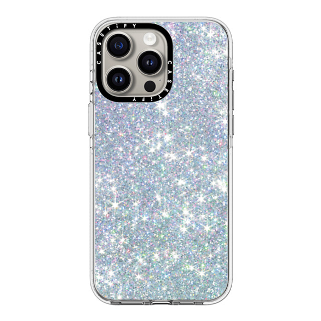 CASETiFY iPhone 15 Pro Max ケース クリア クリア ケース MagSafe対応 GLITTER DREAM casetify_artist