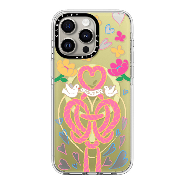 CASETiFY iPhone 15 Pro Max ケース クリア クリア ケース MagSafe対応 LIANG YUAN Case casetify_artist