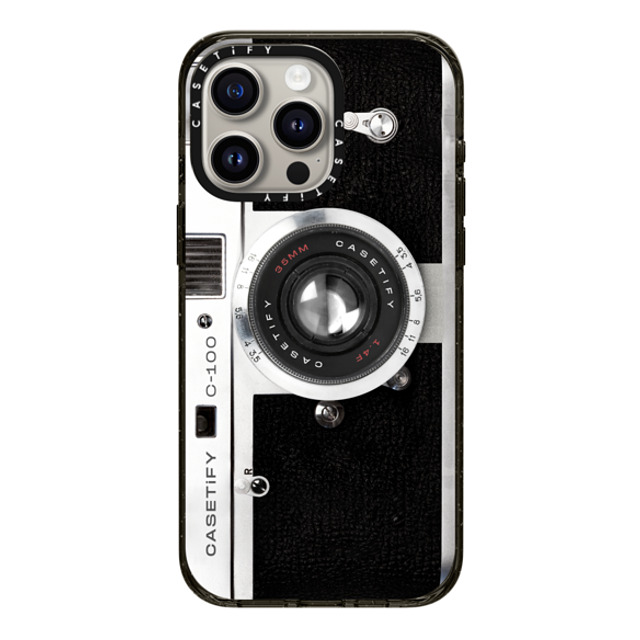 CASETiFY iPhone 15 Pro Max ケース ブラック インパクトケース MagSafe対応 Camera カメラ Camera Case - Retro Father's Day CASETiFY iPhone 15 Pro Max ケース ブラック インパクトケース MagSafe対応 Camera カメラ Camera Case - Retro Father's Day