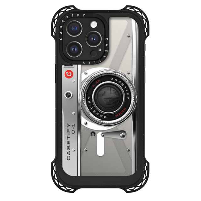 CASETiFY iPhone 15 Pro Max ケース ブラック ウルトラ バウンスケース MagSafe対応 Camera カメラ Camera Case - Classic Back to School CASETiFY iPhone 15 Pro Max ケース ブラック ウルトラ バウンスケース MagSafe対応 Camera カメラ Camera Case - Classic Back to School