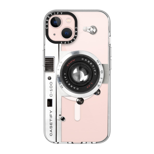 CASETiFY iPhone 13 ケース クリア クリア ケース MagSafe対応 カメラ Camera Case - Retro