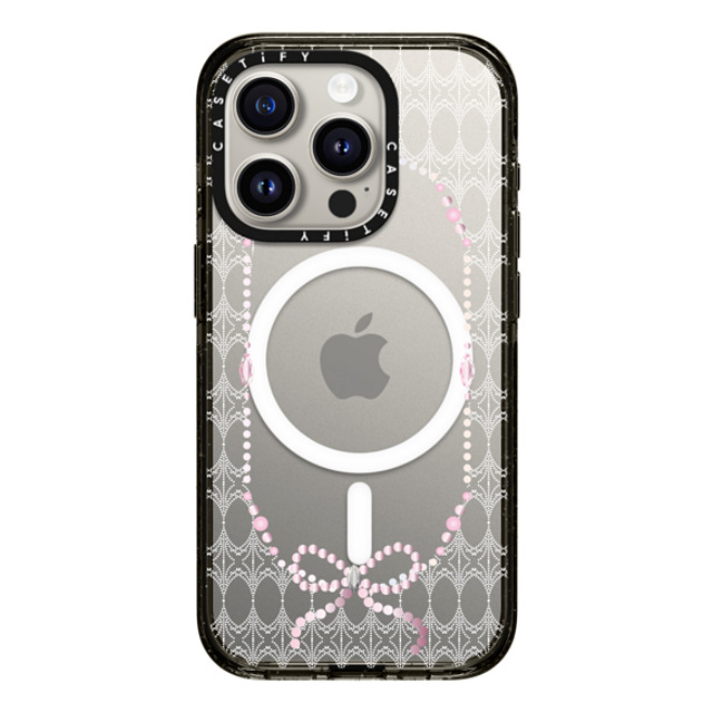 CASETiFY iPhone 15 Pro ケース ブラック インパクトケース MagSafe対応 The Princess's Morning casetify_artist