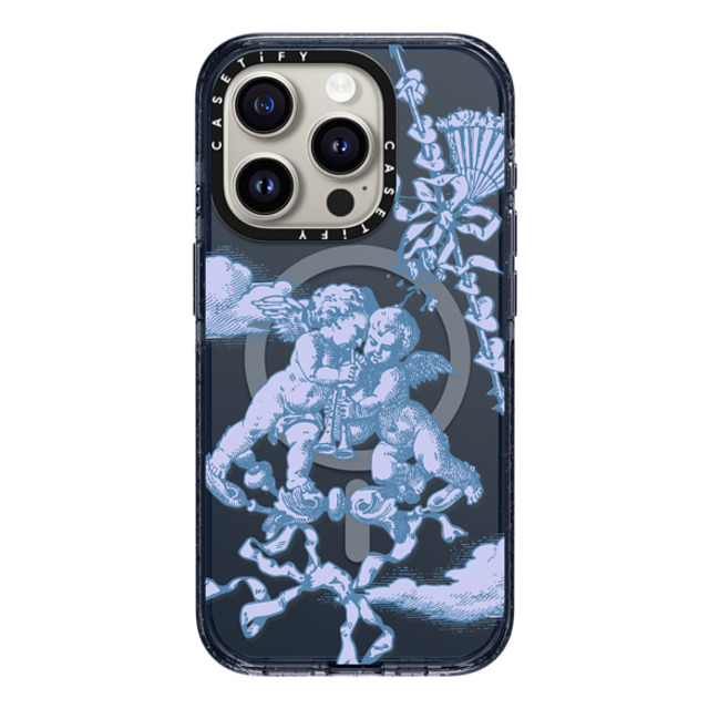 CASETiFY iPhone 15 Pro Case Classic Blue Impact Case MagSafe Compatible Cloud At Lover's Gate CASETiFY iPhone 15 Pro Case Classic Blue Impact Case MagSafe Compatible Cloud At Lover's Gate