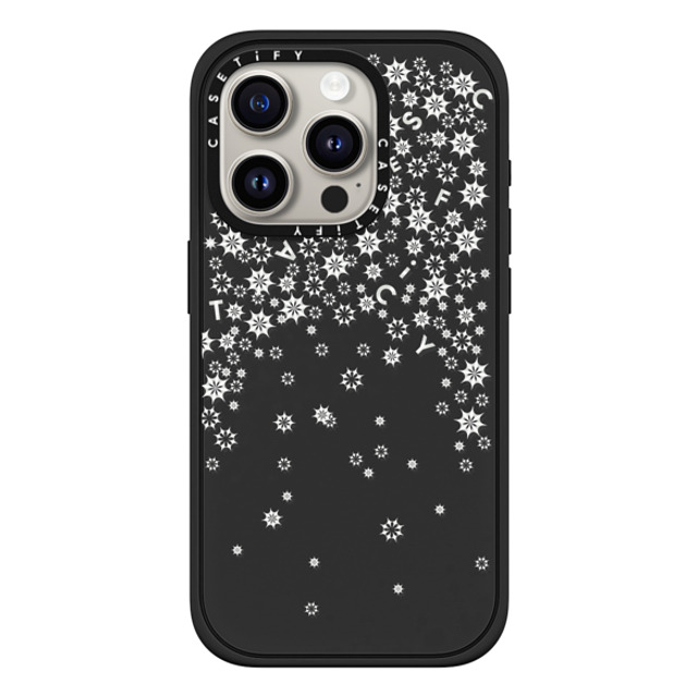 CASETiFY iPhone 15 Pro Case Matte Black Impact Case MagSafe Compatible Falling Snow casetify_artist Back to School CASETiFY iPhone 15 Pro Case Matte Black Impact Case MagSafe Compatible Falling Snow casetify_artist Back to School