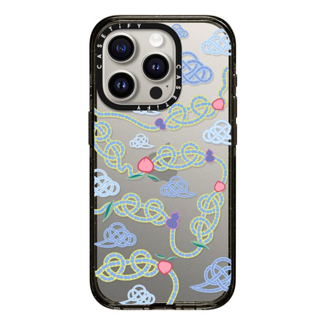 CASETiFY iPhone 15 Pro ケース ブラック インパクトケース Heavenly Fulfillment casetify_artist