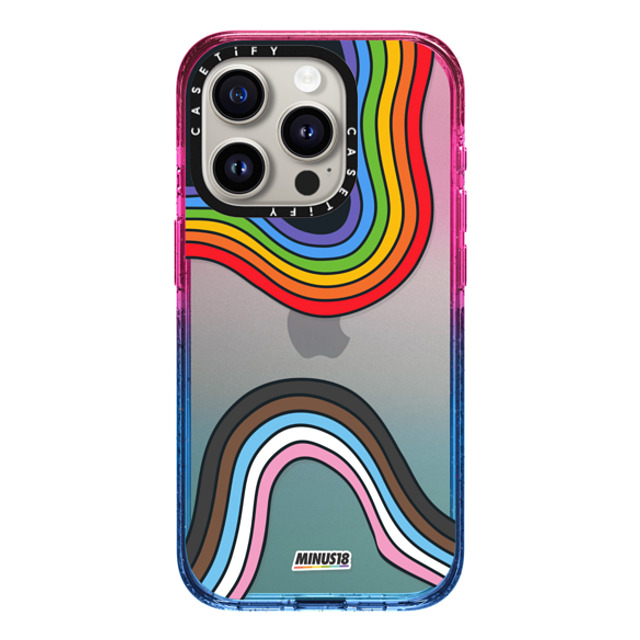 CASETiFY iPhone 15 Pro ケース Cotton Candy インパクトケース Queer Joy is Fluid by Minus18 casetify_artist Father's Day CASETiFY iPhone 15 Pro ケース Cotton Candy インパクトケース Queer Joy is Fluid by Minus18 casetify_artist Father's Day