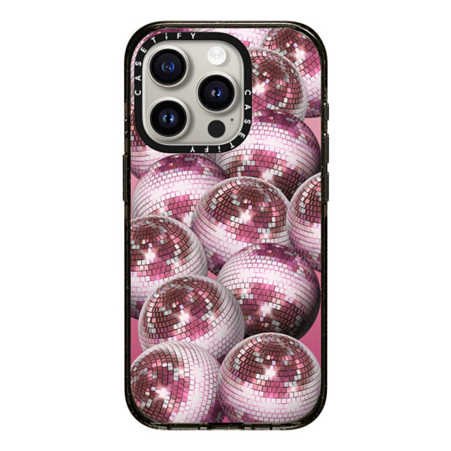 CASETiFY iPhone 15 Pro ケース ブラック インパクトケース MagSafe対応 Y2K Y2K Pink Disco Fever Mother's Day CASETiFY iPhone 15 Pro ケース ブラック インパクトケース MagSafe対応 Y2K Y2K Pink Disco Fever Mother's Day