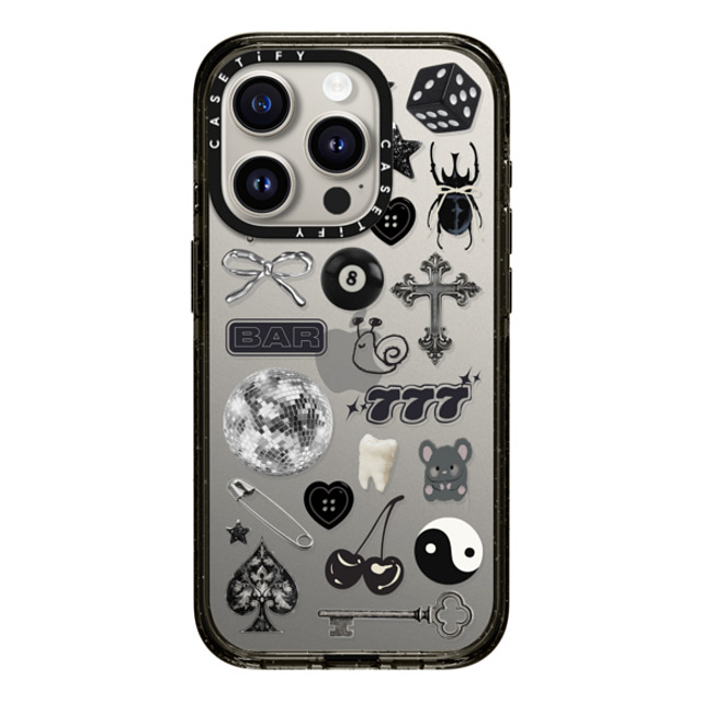 CASETiFY iPhone 15 Pro Case Black Impact Case Lucky Streak casetify_artist CASETiFY iPhone 15 Pro Case Black Impact Case Lucky Streak casetify_artist