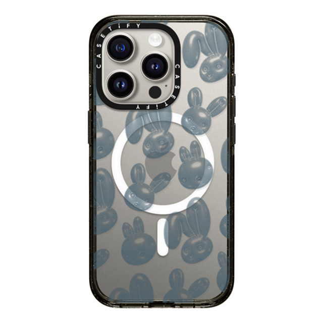 CASETiFY iPhone 15 Pro Case Black インパクトケース MagSafe対応 Pixelated Bunny casetify_artist Father's Day CASETiFY iPhone 15 Pro Case Black インパクトケース MagSafe対応 Pixelated Bunny casetify_artist Father's Day