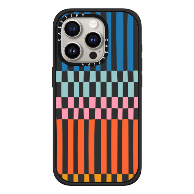 CASETiFY iPhone 15 Pro Case マットブラック インパクトケース MagSafe対応 Checkered,Line Art Checkered,Line Art Sunday checkers Father's Day CASETiFY iPhone 15 Pro Case マットブラック インパクトケース MagSafe対応 Checkered,Line Art Checkered,Line Art Sunday checkers Father's Day