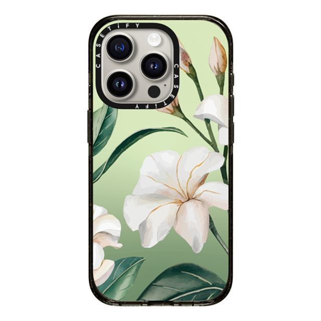 CASETiFY iPhone 15 Pro Case Black Impact Case Jasmine Haze casetify_artist CASETiFY iPhone 15 Pro Case Black Impact Case Jasmine Haze casetify_artist